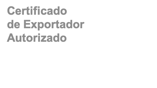 Certificado de Exportador Autorizado